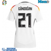 Germany Ilkay Gundogan #21 Replica Home Shirt Euro 2024 Short Sleeve